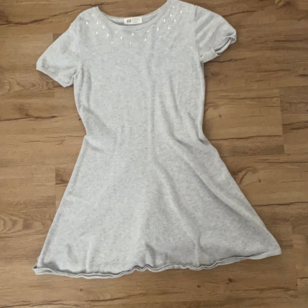 Gray cute dress